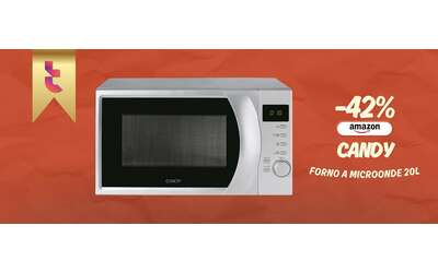 Forno a microonde 20L firmato Candy: una certezza in cucina (-42%)