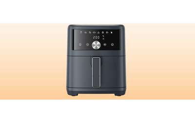 Friggitrice ad aria 8-in-1 con ampio cestello: doppio sconto al TOP su Amazon
