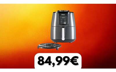 Friggitrice ad aria compatta Ninja: offerta folle su Amazon, tua a meno di 85€
