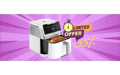 Friggitrice ad aria da 7 litri e 10 programmi per preparazioni veloci e gustose 33