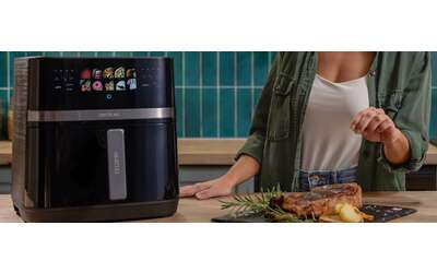 Friggitrice ad Aria da 8 litri con doppia resistenza in MAXI SCONTO di fine anno (-46%)