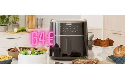 Friggitrice ad aria Princess da 8 litri e con 6 programmi a soli 64€