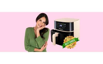 Friggitrice ad aria Tognana Iridea da 8 litri: elegante, utilissima e in sconto
