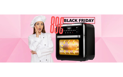 G3 Ferrari G10136 friggitrice ad aria da 11L 9 programmi accessori e ricettario 89