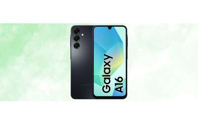Galaxy A16: grande display, batteria infinita, tripla fotocamera e PREZZO BOMBA