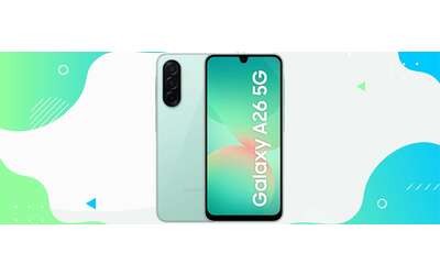 Galaxy A26 5G: Display AMOLED, batteria da 5000 mAh e 5G in SCONTO IMPERDIBILE (-100€)