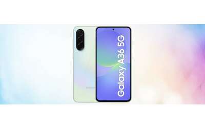 Galaxy A36 (display AMOLED, 8GB di RAM e batteria infinita) in MAXI SCONTO su Amazon