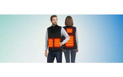 Gilet RISCALDATO per uomo e donna: solo 19,99€ su Amazon con questo doppio sconto