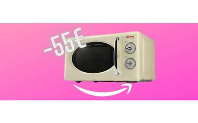 Girmi FM21: forno microonde vintage da 20L e 800W in super sconto