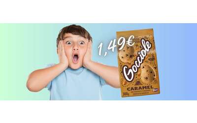 Gocciole Pavesi con granella di caramello: novità in PROMO a 1,49€