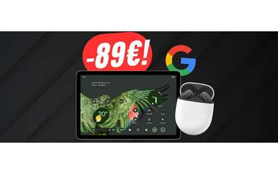 Google Pixel Tablet + Pixel Buds: risparmia -89€ grazie ad Amazon!
