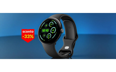 Google Pixel Watch 3: il super sconto del 33% fa scivolare il prezzo a 299€