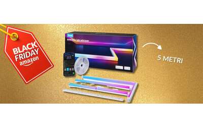 Govee Striscia LED rifinita con funzioni smart, 5M in gran sconto (-40%)