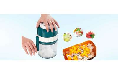 Granita a casa con questo tritaghiaccio in super offerta con coupon attivo