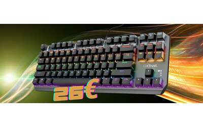 GXTrust 834 TKL compatta mini tastiera da gaming per fare un upgrade con poco