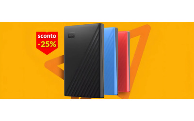 Hard disk esterno 6TB in sconto a 159€: super veloce per PC, Xbox e PlayStation