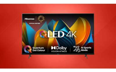 Hisense TV 43″ QLED 4K: qualità premium al 25% in meno