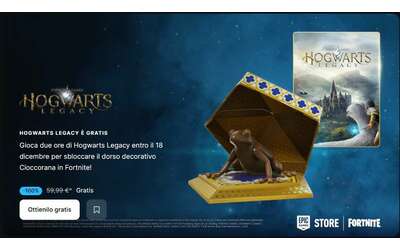 Hogwarts Legacy gratis su Epic Games Store fino al 18 dicembre 2025