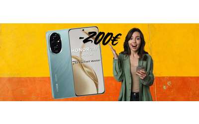 HONOR 200 5G da 512GB e ricarica da 100W: il regalo perfetto