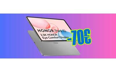 HONOR Pad 10 da 256GB oggi a un prezzo favoloso su Amazon