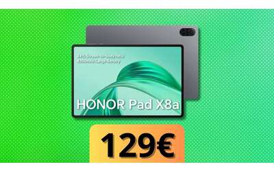 Honor Pad X8a: con il coupon è tuo ad un prezzo ultra-competitivo (Amazon)