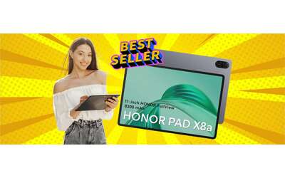 HONOR Pad X8a da 11 pollici: a questo prezzo è imperdibile (119€)