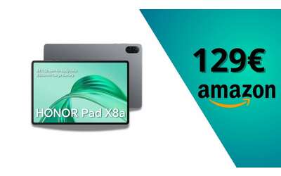 HONOR Pad X8a, perfetto per intrattenimento e produttività: ora con DOPPIO SCONTO su Amazon