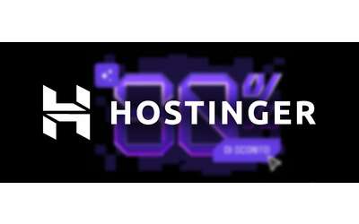 Hosting, 3 mesi gratis e website builder con AI: l’offerta di Hostinger per il Black Friday