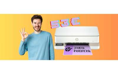 HP Envy 6120e: stampante multifunzione dal costo ridicolo (sconto del 41%)
