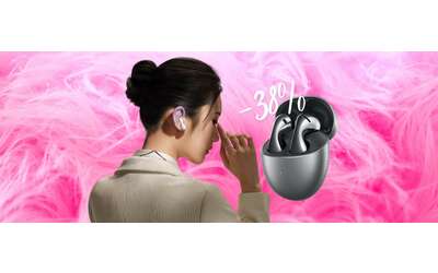HUAWEI FreeBuds 5: gli auricolari wireless dal design unico ora in sconto