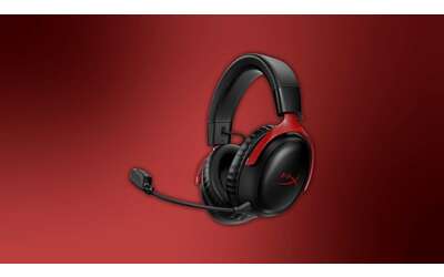 HyperX Cloud III Wireless: audio da gaming al top con il 46% di sconto
