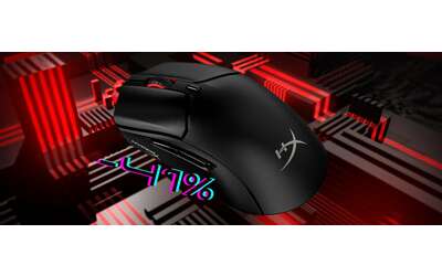 HyperX Pulsefire Haste: mouse gaming super preciso con autonomia da 100h