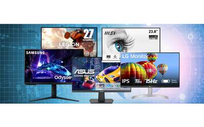 I migliori 5 monitor per non affaticare la vista a prezzi shock su Amazon
