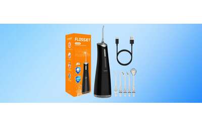 Idropulsore dentale a batteria: occasione SHOCK su Amazon a soli 25,99€