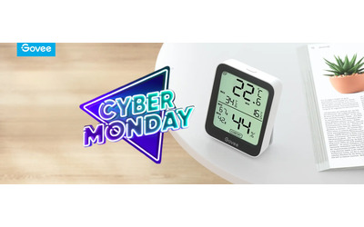 Igrometro Termometro Smart Govee crolla a 9€ al Cyber Monday Amazon