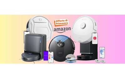 Il bazar dei robot aspirapolvere: i super sconti alla Festa delle Offerte di Primavera Amazon