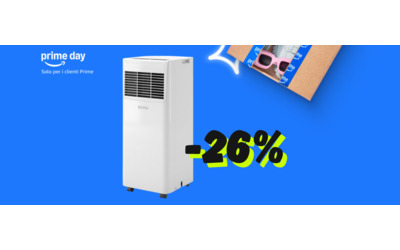 Il climatizzatore portatile in offerta Prime Day