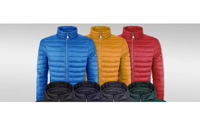 Il piumino che non ti aspetti tanti colori cappuccio integrato e grande offerta
