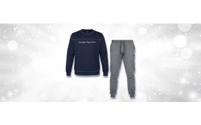 Il regalo che scalda l inverno tuta felpata Sergio Tacchini a prezzo imperdibile