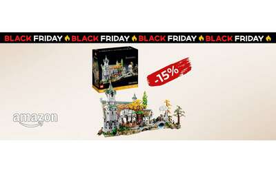 Il sogno LEGO Gran Burrone a 85 al mese Su Amazon in offerta anche a rate