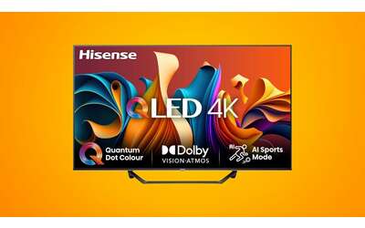 Il televisore Hisense QLED 4K da 43″ è in offerta a meno di 320€