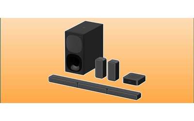Impianto surround Sony 5.1 con soundbar in maxi sconto: il VERO CINEMA in salotto