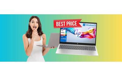 Intel Core i7, RAM da 16GB e SSD da 512GB: potente notebook HP a 50€ in meno
