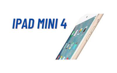 iPad mini 4 con modem 4G e 32 GB (ricondizionato) a soli 99€ su Amazon