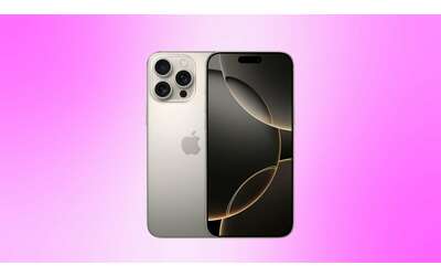 iPhone 16 Pro Max crolla di prezzo su Amazon: il top di gamma Apple è già in offerta
