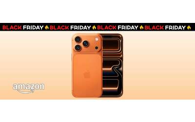 iPhone 17 Pro 256GB scende al minimo storico Amazon per il Black Friday