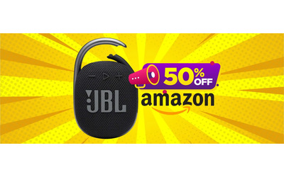 JBL CLIP 4: lo speaker Bluetooth più apprezzato in sconto al 50%