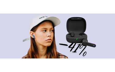 JBL Wave Flex: auricolari wireless eccezionali in sconto al 41% su Amazon
