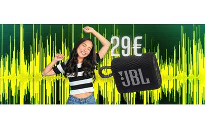 L’epico speaker Bluetooth portatile JBL GO 3 è in offerta a soli 29€