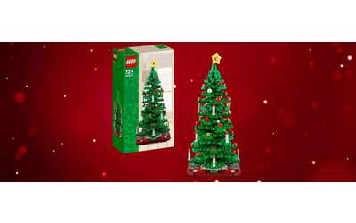 L’introvabile Albero di Natale LEGO è tornato disponibile su Amazon: scorte a ruba